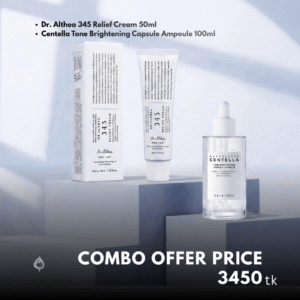 glow & repair combo: centella ampoule (30ml) + dr. althea 345 relief cream (50ml)